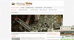 Desktop Screenshot of phongthuys.com